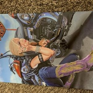 Harley-davidson metal sign